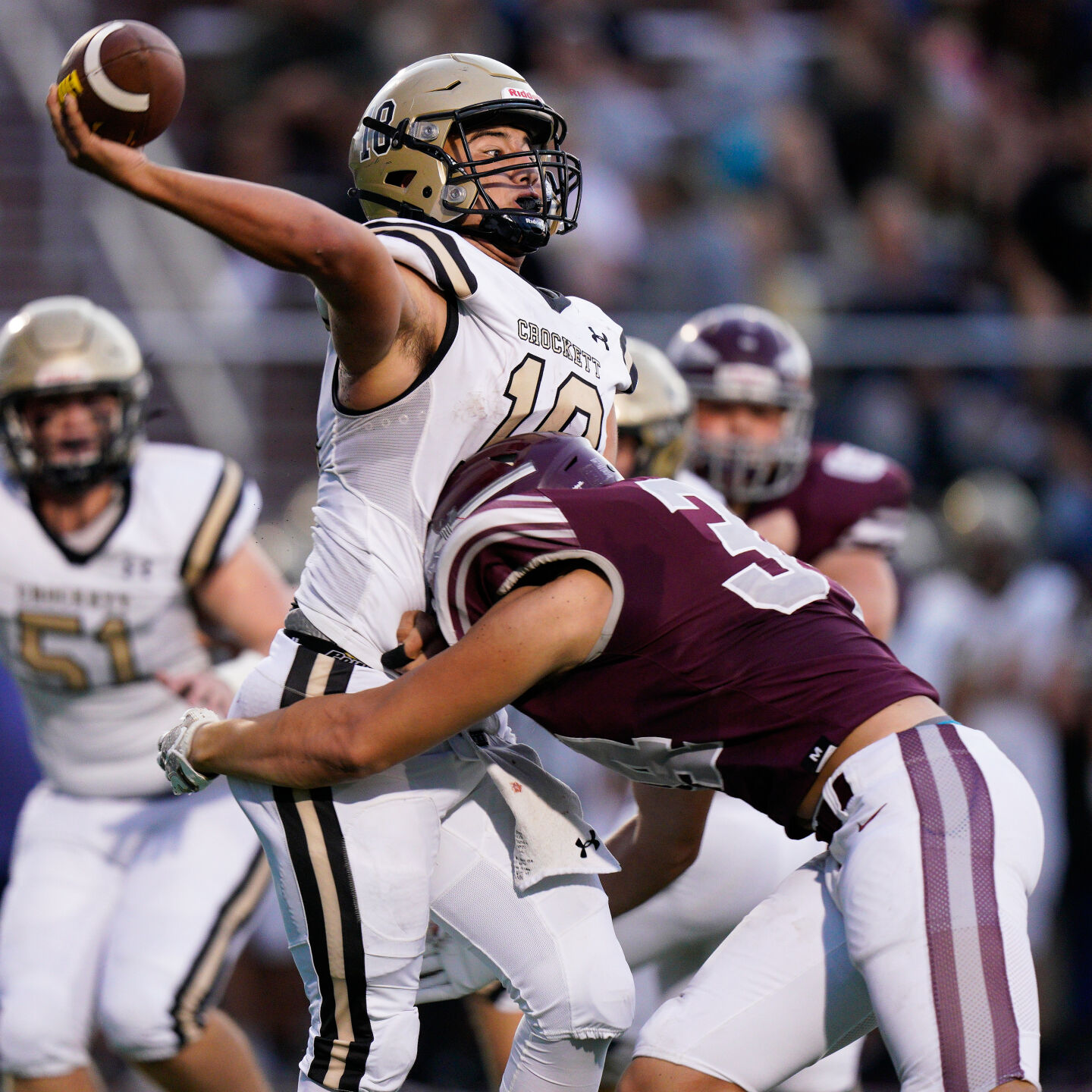 Varsity Football David Crockett at Dobyns-Bennett